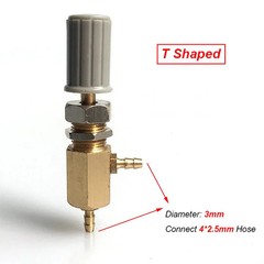 2x Dental chair water control regulating valve switch 3mm/5mm nozzle Accessories