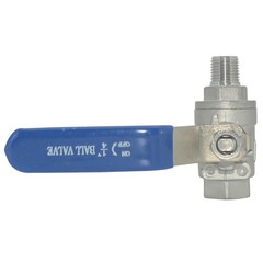 1/4 inch NPT threaded MALE to Female Full Port Ball Valve Stainless Steel SS 304