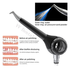 Dental Air Flow Teeth Polishing Polisher Handpiece Hygiene Prophy Jet 2/4 Holes