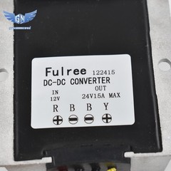 Waterproof DC/DC Car Voltage Converter Step Up Regulator 12V to 24V15A 360W