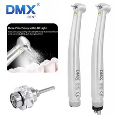 DMXDENT Dental LED E-generator High Speed Handpiece Turbine Standard NSK Style