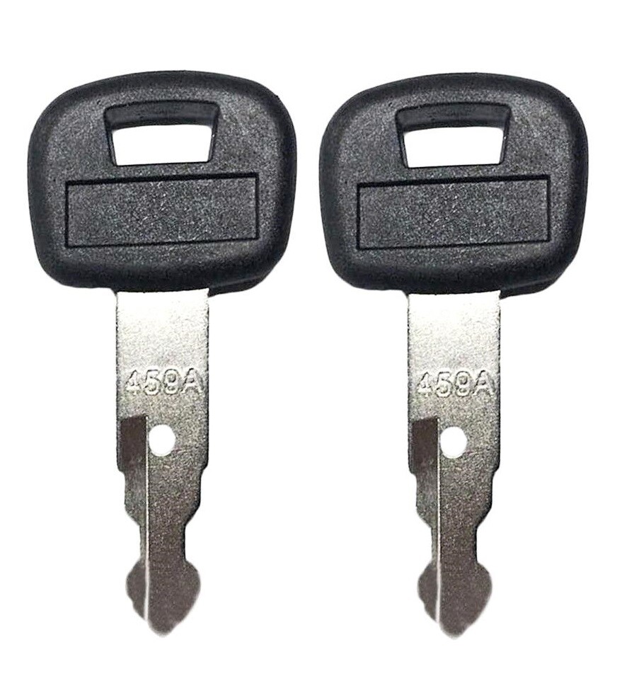 (2) Key For Kubota Mini Excavator, Backhoe, Skid Steer, Track Loader 459A