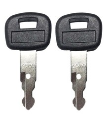 (2) Key For Kubota Mini Excavator, Backhoe, Skid Steer, Track Loader 459A