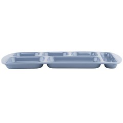 Get G.E.T. 6 Compartment School Cafeteria Tray Right Handed 10 X 15 French Blue