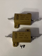 Dale RH-10 Wirewound Power Resistor 700 Ohms 10 Watts 3% tolerance New Lot 2