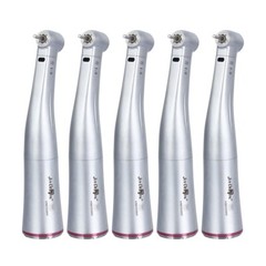 Dental Electric LED 1:5 Increasing Fiber Optic Contra Angle Handpiece