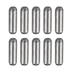 3/16-Inch x 5/8-Inch Dowel Pins Heat Treated Alloy Steel Bright Finish 10pcs