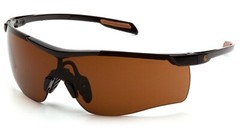 Carhartt Cayce Half Frame Anti-Fog Slim Temple Safety Glasses – Lens Options
