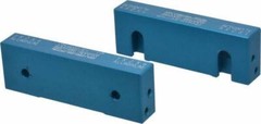 1 Pair Snap Jaws 6MAJ-200 Soft Aluminum Vise Jaws for 6″ Vise, Flat/No Step
