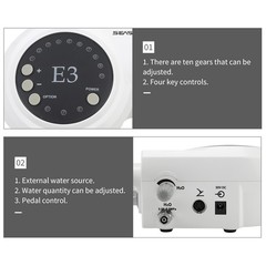 Dental Ultrasonic Piezo Scaler with detachable Handpiece fit EMS Cavitron tips