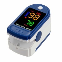USA Color LED Finger tip Pulse Oximeter Blood Oxygen SpO2 Monitor LK87 USA.