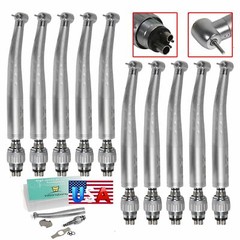 YABANGBANG Dental High Speed Handpiece with 4 Hole Quick Coupler 360 Swivel