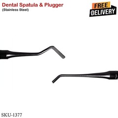 New Dental Spatula & Plugger Composite Filling Instruments Mate Black Coated X3