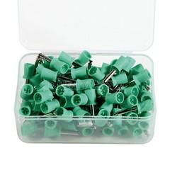 100 PCS Dental Prophy Polishing Cup Latch Type for Contra Angle Handpiece USA