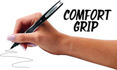 R2 Precision Rollerball Pens – 0.5 Mm Ultra Fine-Point Pen Set with Comfort Grip