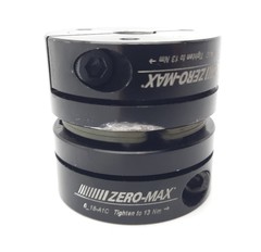 Zero-Max 6_18-A1C Flex Coupling 14mm Bore, 2.09″ OD, 180in-lbs, 360 in-lbs