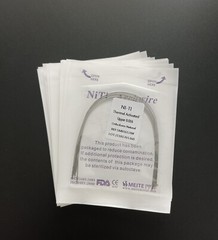 20Packs Dental Orthodontic Arcos Thermal Activated Niti Round Arch Wires Natural
