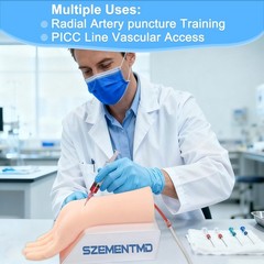 Ultrasound-Guided Radial Artery Cannulation Training Models Medical Simulation