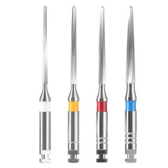 Limas y Brocas Endodónticas Dentales para Postes de Fibra, Limas Tipo F, 32 mm,