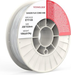Durable .030-Inch Gasless MIG Wire, 10lb for Versatile Welding Applications