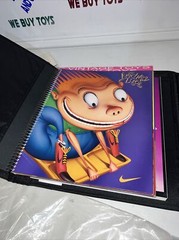 Vtg NOS 90’s Y2K Nike Swoosh Mini Mead Trapper Keeper Wallet Planner FREEUSHIP