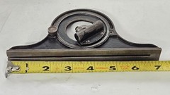 The L S Starrett Co. ATHOL MASS. Protractor Head Starrett No. 490