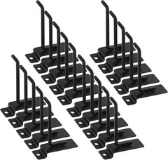 20 Heavy-Duty 4-Inch Slatwall Hooks Set – Durable Garage Organization Solution