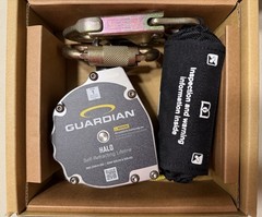 Guardian 10900 Halo Web Personal Self Retracting Lifeline (SRL), 11 Ft