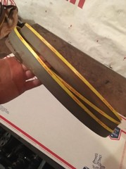 Starrett 14’6″x1-1/4x.042″ 174″ 3 Tooth Raker Hook Safe-flex HSS Band Saw Blade