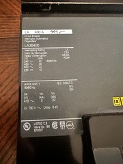 Square D LA36400 I-Line Circuit Breaker