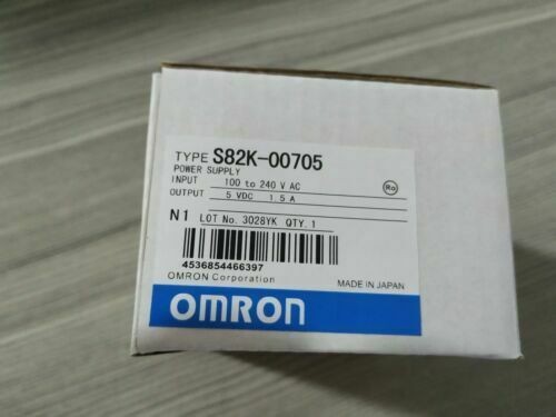 OMRON NEW In Box S82K-00705 5V 1.5A switching power supply Fast Ship