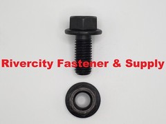 5/8-11×1-1/2 Grade 8 Flange Bolts 5/8 x 11 x 1.5 Screws 5/8×11 x 1-1/2″ With Nut