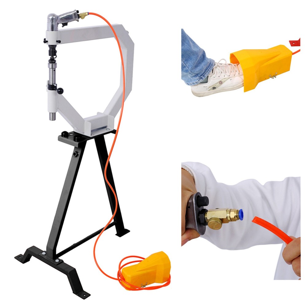 Pneumatic Planishing Hammer 19.6″ Throat Power Hammer Blacksmithing &Steel Stand