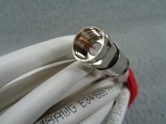 Perfect Vision Coaxial Cable 60 Feet +/- Direct TV 6 Series cable CR01WSRO-05