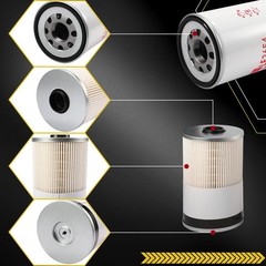 LF667（2PCS）,LF3654,FF5507,FS19765 Filter Kit Compatible with D13 O