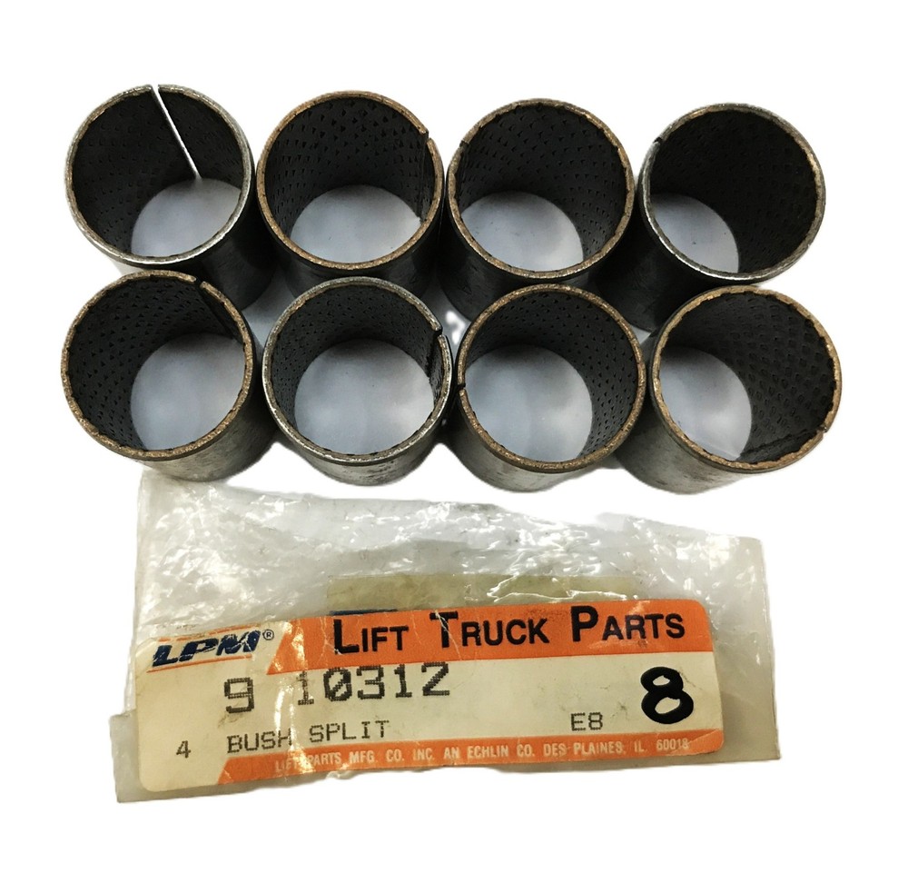 LPM Forklift 1 inch x 1-3/8 inch Split Bushing 9-10312 [Lot of 8] NOS