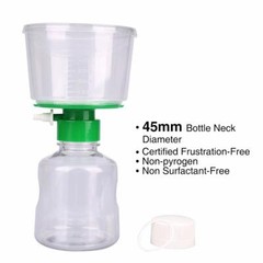 12PCS Vacuum Bottle Top Filters 0.22um PES Membrane 500ml Funnel+500ml Received