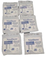 NitriDerm SURGICAL GLOVES UNOPENED LATEX FREE $ 3 A PIECE EXPIRATION 12/24
