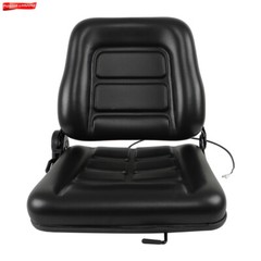 Fold Down FORKLIFT SEAT FITS FOR CLARK CAT HYSTER YALE TOYOTA MITSUBISHI