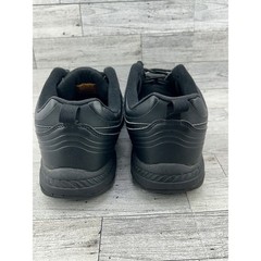 Skechers Work Relaxed Fit Memory Foam Black Slip Resistant Shoes 77111W Men 9.5W