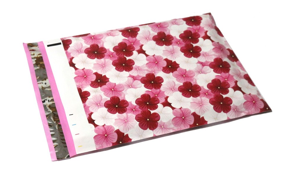 20 10×13 Pink White Red Designer Poly Mailers Plastic Envelopes Shipping Bags