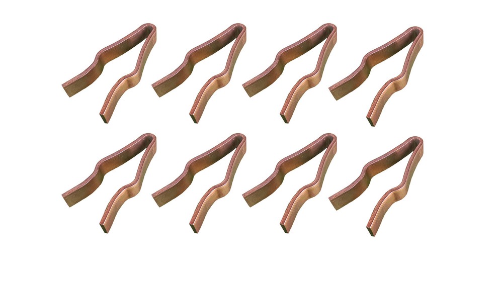 Gannon Box Shank Spring Clips – K-1306 – Set of 8 Spring Clips
