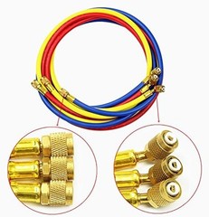 AC Charging Hose Tube, 72″ HVAC Gauges Hoses Refrigerant Charging Hose for R1…