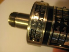Vintage Weinschel Engineering Attenuator 11-10 app. 10 dB up to 1 GHz