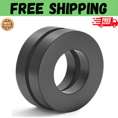 Large Magnet – Grade 10 Big Magnets Heavy Duty, OD60 x ID32 x 10mm Strong Round