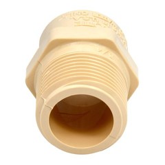 Charlotte Pipe CTS02109C0800 CPVC 100 PSI Male Adapter 3/4 MPTx3/4 Slip Dia. in.