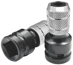 2 PCS 1/2 inch Square Drive to 1/4 inch Hex Female Socket Adapter Converter C…
