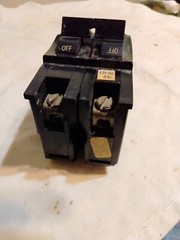 Federal Pacific NA240 40A Circuit Breaker – Black