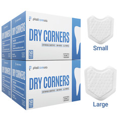 Dental Dry Angles Saliva Absorbent Pads – Parotid Shield Moisture Control (S/L)