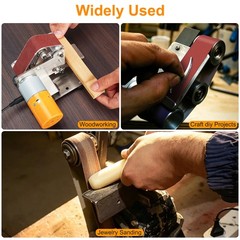 35x 1.18×13″ Sanding Belts 80-1000Grit Air File Belt Sander Sandpaper for Metal